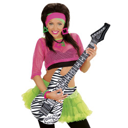 Nafukovacia zebra gitara